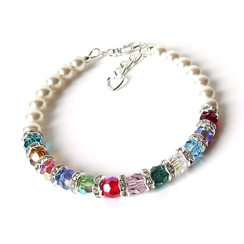 custom birthstone bracelet
