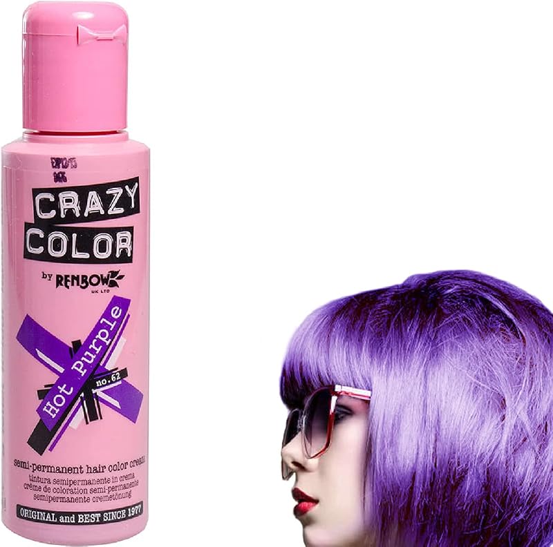 Crazy Color Renbow 4 x 100ml Semi-Permanent Hair Colour Creams