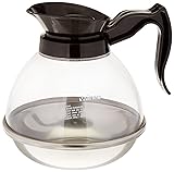 Winco Plastic Coffee Decanter, Stainless