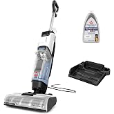 Bissell CrossWave Edge Zero-Gap Wet Dry Vacuum Mop, 4111A | Powerful suction for tile floors and stain removal; zero-gap edge reaches baseboards and corners