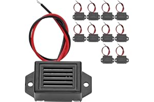 MANESI Mechanical Buzzer 10pcs Mini Buzzers with Leads 6V 400Hz Morse Code Mechanical Electronic Components