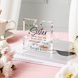 LukieJac Sister Gifts from Sister - Unique Sister