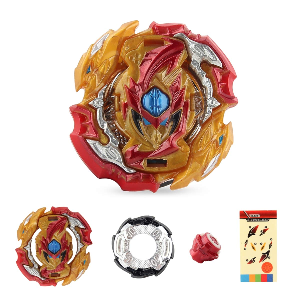 Buy Dwin B 149 Booster Lord Spriggan Spryzen Attack Gyro Bay Battle Toy Without Bey Battle Burst String Launcher Grip Online At Low Prices In India Amazon In