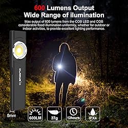 klarus E5 Pocket Flashlight, Rechargeable EDC