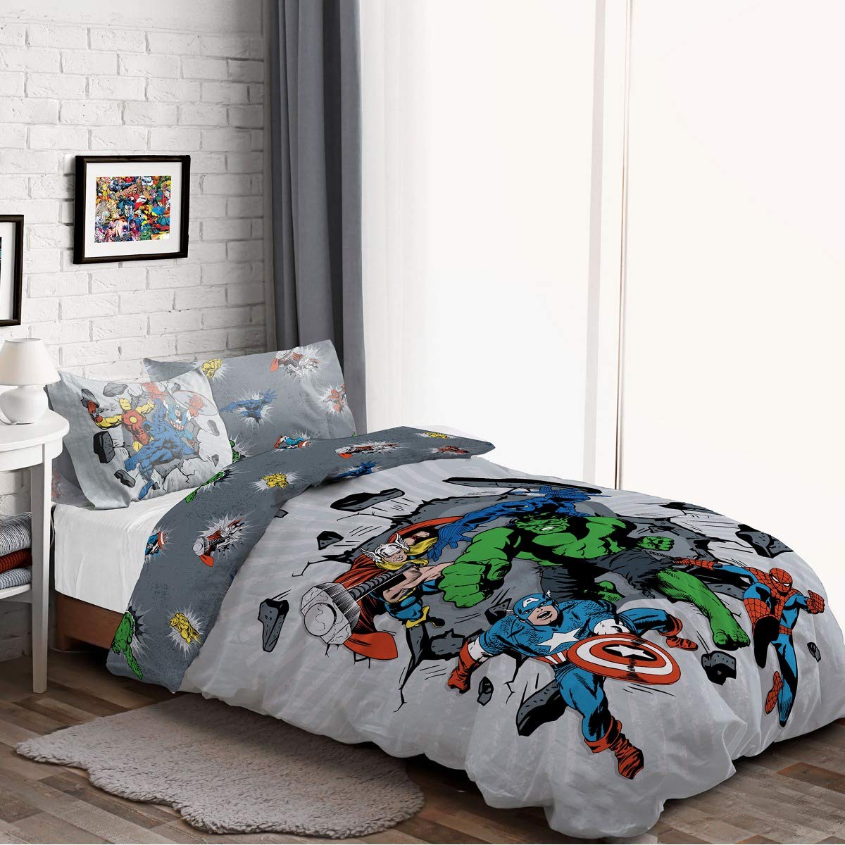 marvel bedding double