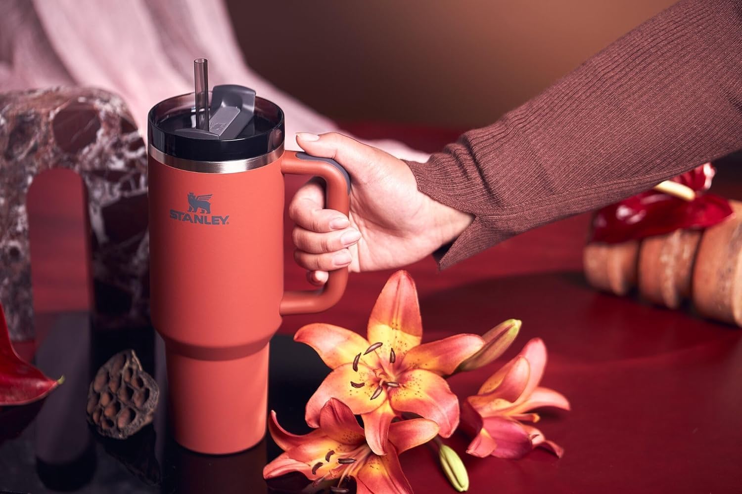 Mua STANLEY Quencher H2.0 Tumbler with Handle and Straw 40 oz ...