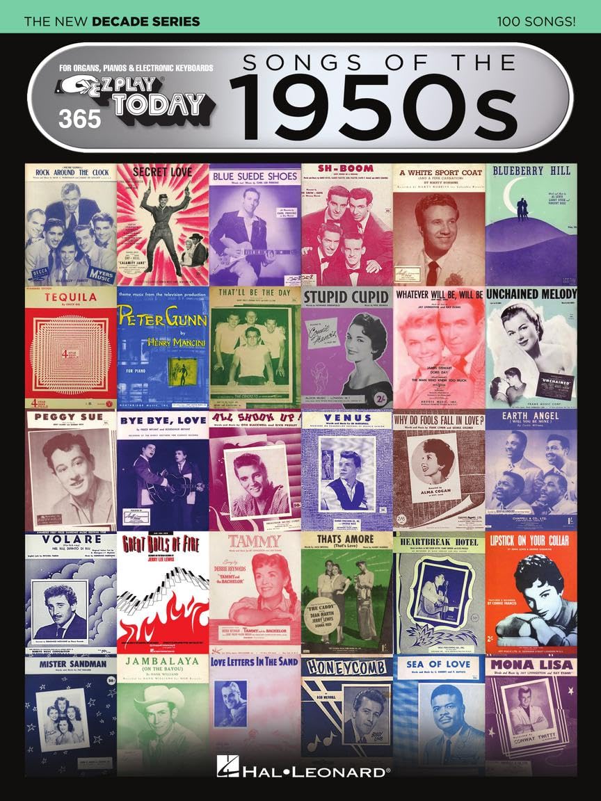 Songs of the 1950s - The New Decade Series: E-Z Play Today Volume 365 (E-z Play Today - the New Decade, 365)