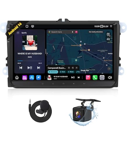 Amazon.com: XTRONS Android 14 Car Stereo for Volkswagen Skoda SEAT