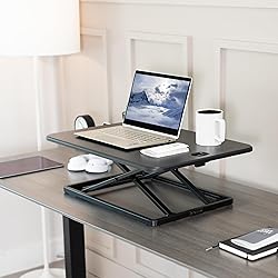 VIVO Ultra-Slim Single Top Height Adjustable