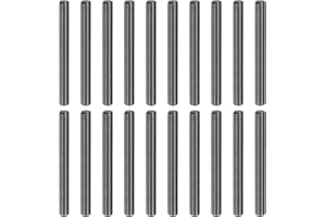 uxcell 20Pcs 3mm x 30mm Dowel Pins, 304 Stainless Steel Cylindrical Shelf Support Pegs Chamfered End Pin Rod Fasten Elements 