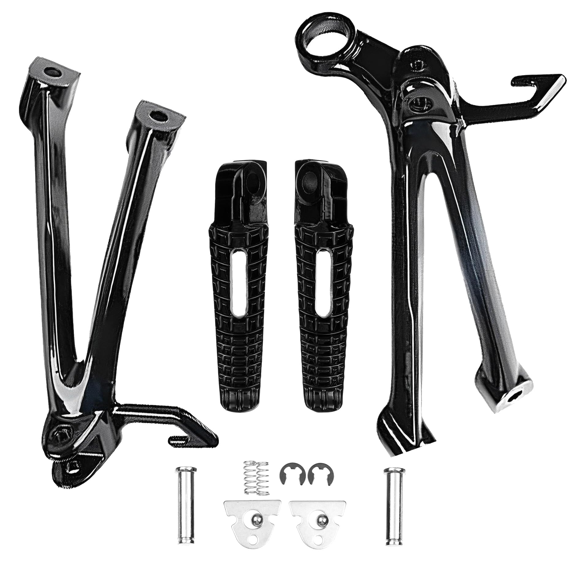 Photo 1 of Motorcycles K6 Passenger Rear Set Foot Pegs Footrests Bracket Fits for Suzuki GSXR 600 750 2008-2010