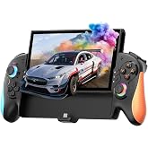 Saitake Switch 2 Controller, Ergonomically Designed Replacement for Switch 2 Pro Controller with 9-Axis Gyro, Native C-Key Chat Function, RGB Lighting, Turbo, Macros and Other Features
