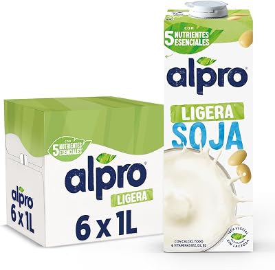 Alpro bebida vegetal light soja 6x1l