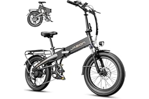 HEYBIKE Electric Bike for Adults with Peak 1000W Motor up to 25Mph EBS Ebike, Built-in 48V 10.5AH Removable Battery up to 45 Max Miles Folding Ebike, Aluminum 20'' Fat Tire Electric Bicycle