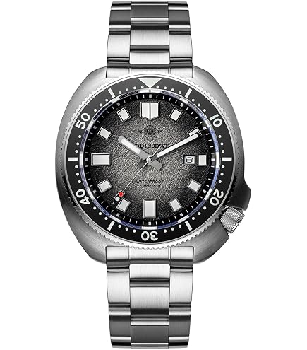 Amazon.com: SteeldiveAU Steeldive SD1970 Diving Watch,6105 Turtle