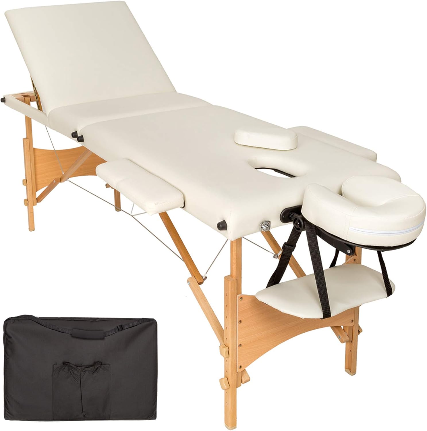 TecTake Lightweight Portable Massage Table Folding Therapy Beauty 3