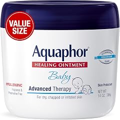 Aquaphor Baby Advanced Therapy Healing Ointment Skin Protectant, 14 OZ