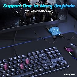 HYCARUS Keyboard and Mouse Adapter Compatible with