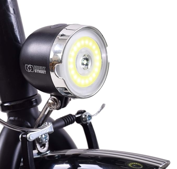 Oxford Bright Street Front Fork Bike Headlight Dutch Retro Style Bike