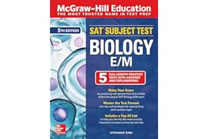McGraw-Hill Education SAT Subject Test Biology E/M, Fifth Edition