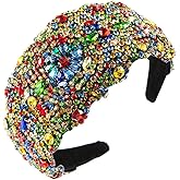 QTMY Rhinestone Crystal Headbands for Women,Hair Hoop Accessories Headwear Jewelry,562Colorful