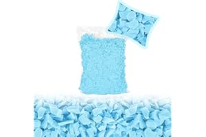 HONEHO 2lbs Memory Foam Bean Bag Filler - Shredded Foam Stuffing High Rebound Beanbag Filling Odorless & Supportive for DIY Pillows, Cushions, Bean Bags, Stuffed Toys & Dog Beds