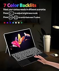 Seteesamvo Surface Pro Keyboard for Pro 11/10/9/8/X