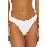 ISABELLA ROSE Womens Maza Banded Bikini Bottom, Cheeky Coverage, Swimwear Separates for Women