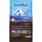 FirstMate - Grain-Free Cat Food for All Life Stages, 10 lb | Chicken &amp; Blueberry Recipe, All Life Stage Nutrition, Everyday Feeding