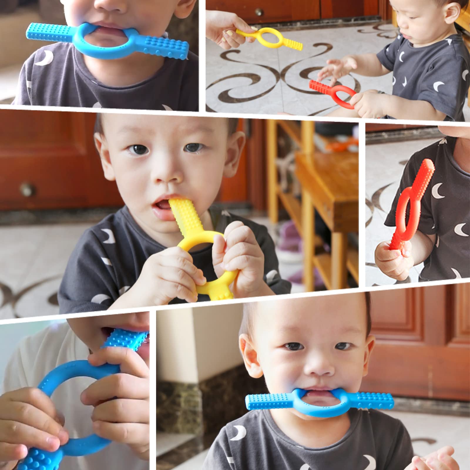 Baby Teething Toys Sensory Chew Stick Oral Motor Tool for Humans