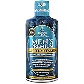 Premium Liquid Multivitamin for Men | Sugar Free Men’s Multi-Vitamin | 100+ Vitamins, Minerals & Amino Acids to Support Muscle, Heart, Brain Health & Energy | 98% Absorption Rate | Non-GMO | 32 Serv