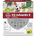 K9 ADVANTIX II for Small Dogs, 4 Count (Pack of 1)