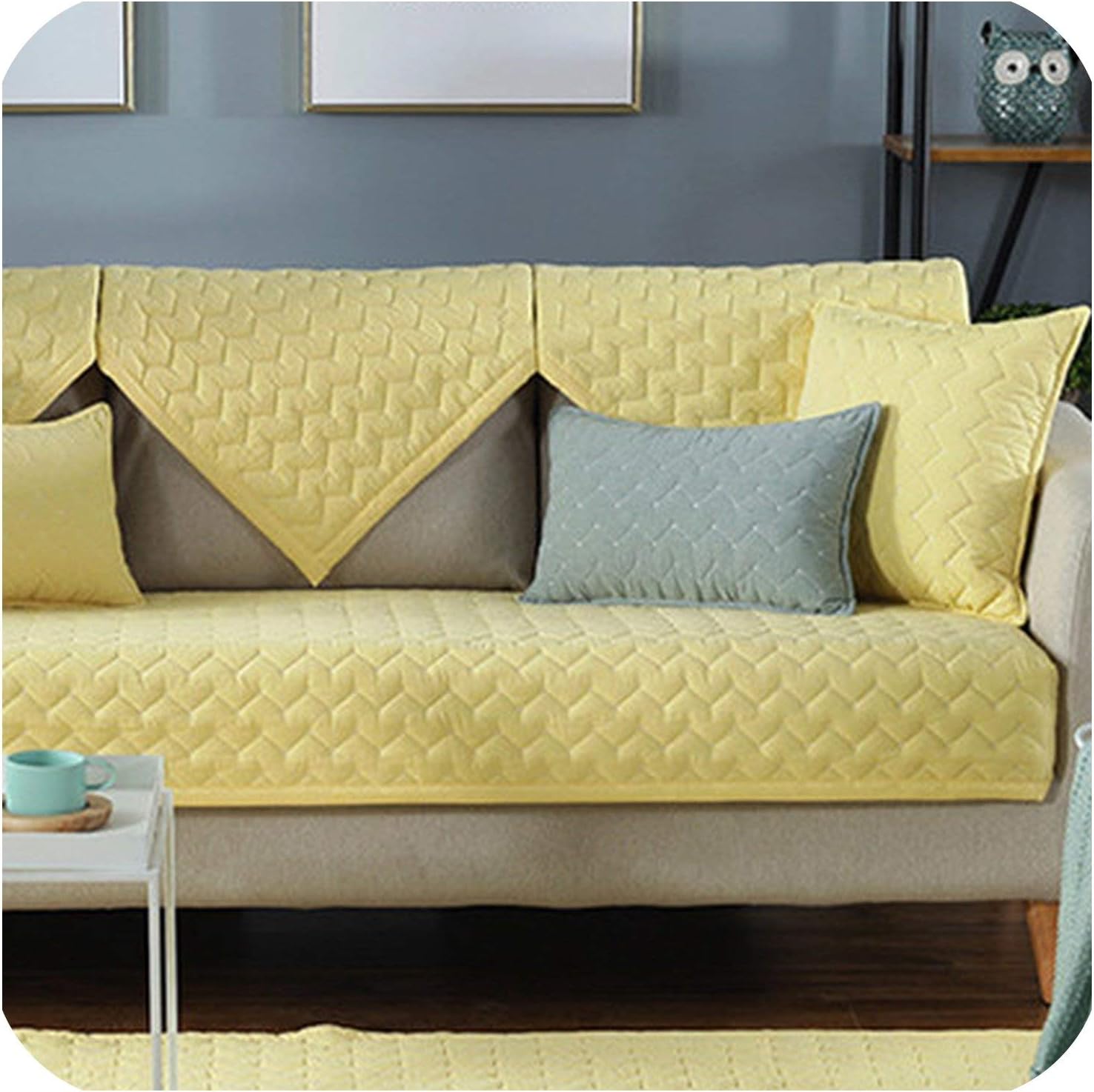 Amazon Com Sunjinjing Proud Rose Cotton Sofa Cushions Four