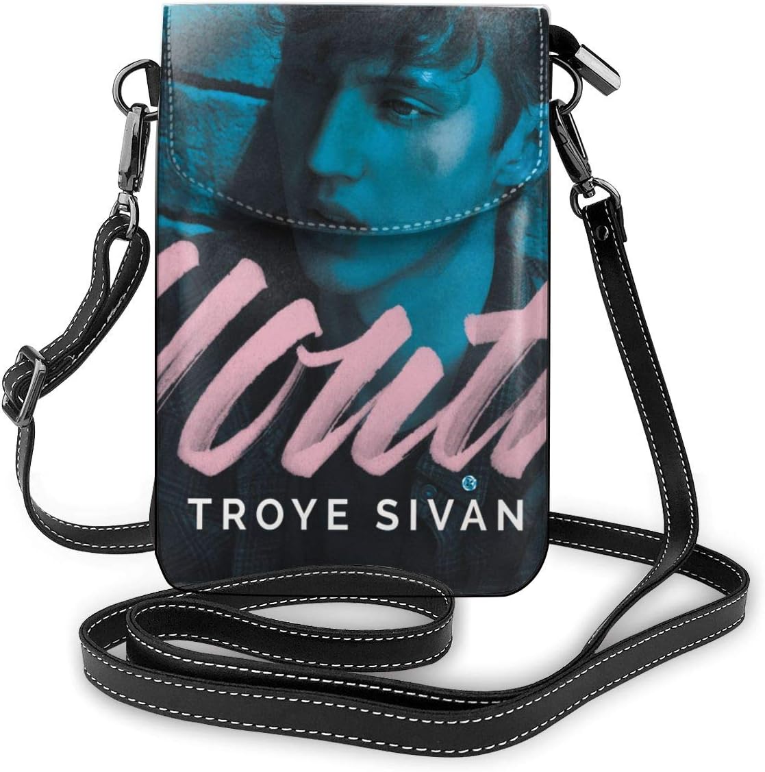 SkyeDana Troye Sivan Small Crossbody Mobile Wallet Holder Wallet Women's Shoulder Bag for Women
