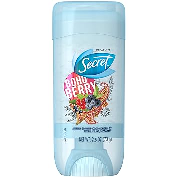 Secret Scent Expressions Clear Gel So Very Summerberry Scent Antiperspirant & Deodorant 2.7 Oz