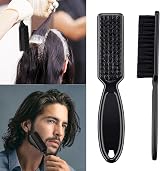 Xumann 3PC Black Fade Brush Barber Styling Tool for Men Women Hair Beard view 4