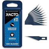X-ACTO Knife Blades, # 11 Blades, Classic Fine Point, Pack Of 100 - Sharp, Durable, For Cutting and Trimming