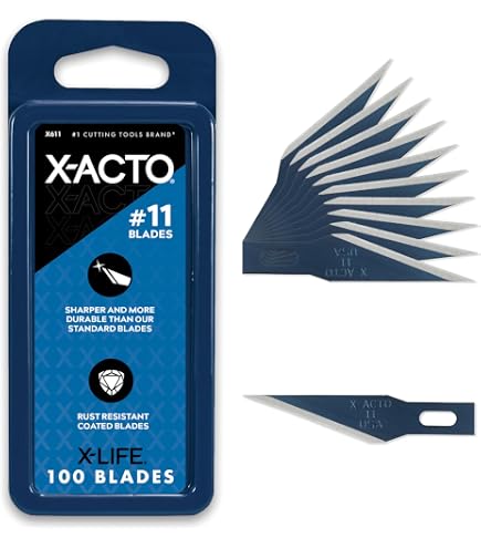 Amazon.com: X-ACTO #1 Precision Knife With 5#11 Blades, 1 Count