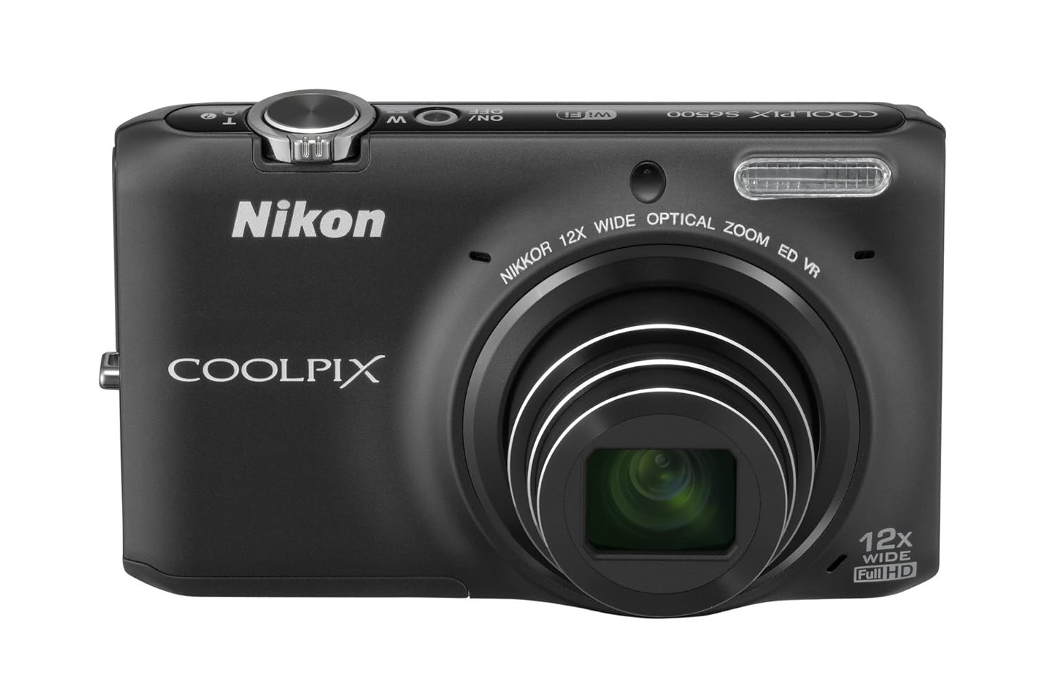 Nikon COOLPIX S6500 digital camera 12x optical zoom WiFi