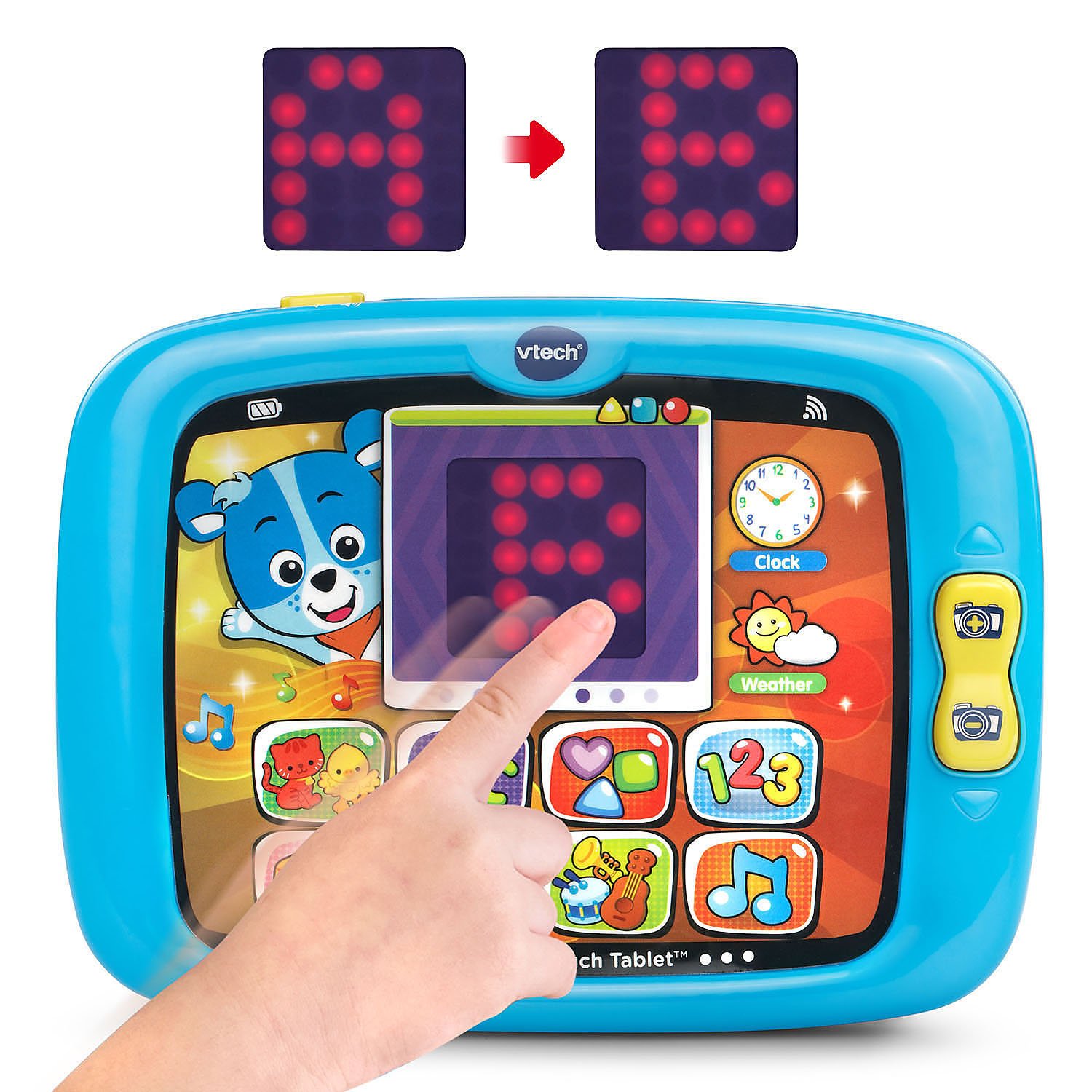 VTech LightUp Baby Touch Tablet Amazon Exclusive, Blue Buy Online in