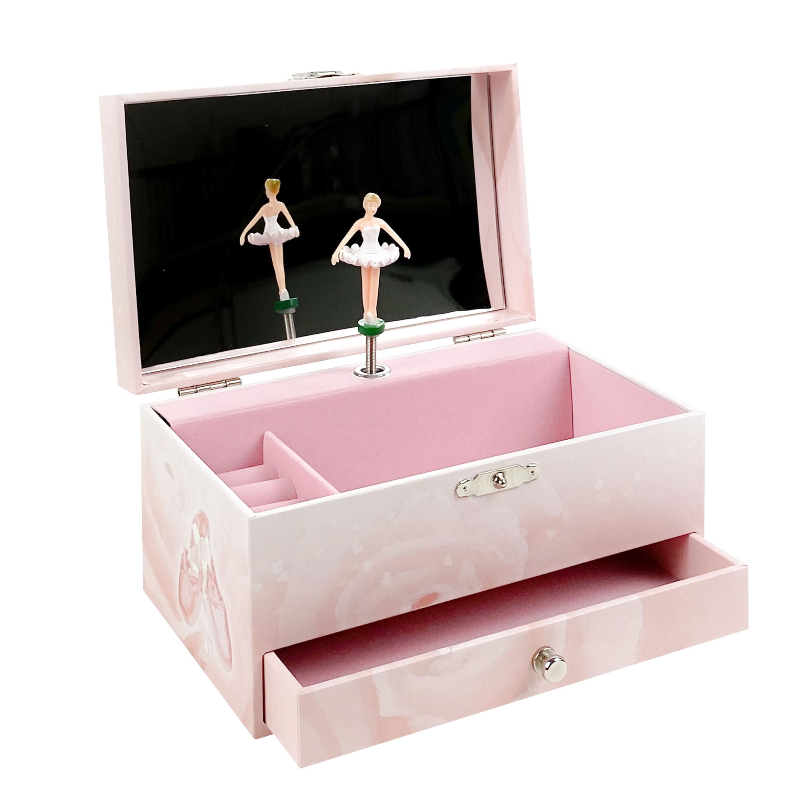 Trousselier Ballerina Musical Jewellery Box (Pink)