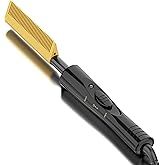 electric hot comb for wigs,450°F Hot Comb for black hair,Dual Voltage PressingComb,Fast Heating Ceramic HotComb,straightening combs for Lace Front Wigs and Natural Black Hair