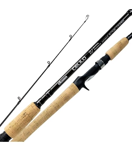 Okuma Celilo Salmon and Steelhead Lightweight Graphite Rods, CE-C-862Hb : Sports & Outdoors