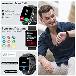 Smart Watch with Alexa Built-in, 1.83" HD