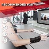 CURECARE Lightweight Carpal Tunnel Wrist Splint Right Hand Black L/XL view 3