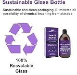 Ketosource Organic Pure C8 MCT Oil 500ml Glass Bottle view 4