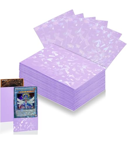 PRISMATIC DEFENDER® Starfield/Luna Holographic Card Sleeves – 100 Pack  Standard Size Stars Foil Sleeves for TCG & Trading Cards – Compatible with  Magic The Gathering (MTG), Lorcana, Digimon : Amazon.ca: Toys & Games