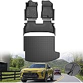 Original 2024 2025 2026 Trax Floor Mats & Cargo Liner for Chevy Trax All Models - Custom Fit Trunk Mat - All Weather Car Mats for Chevrolet Trax 2024 2025 2026 Accessories 1st & 2rd Row Mat