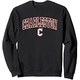 Charleston Cougars Arch Over Logo Officially Licensed Sweatshirt Small