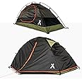 Bear Grylls 1 Person Hiking & Backpacking Tent - 3 Season Ultralight, Waterproof Tent for Camping with Rain Fly and Footprint - Black